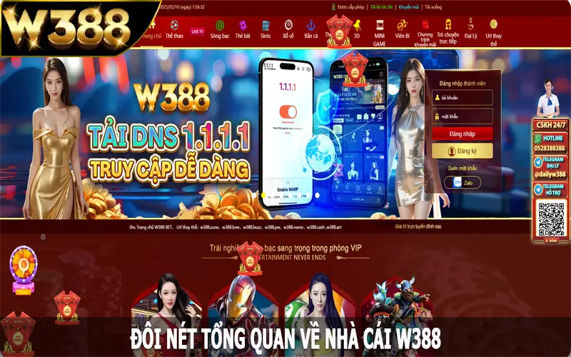 Đôi nét tổng quan về nhà cái W388 hiện nay