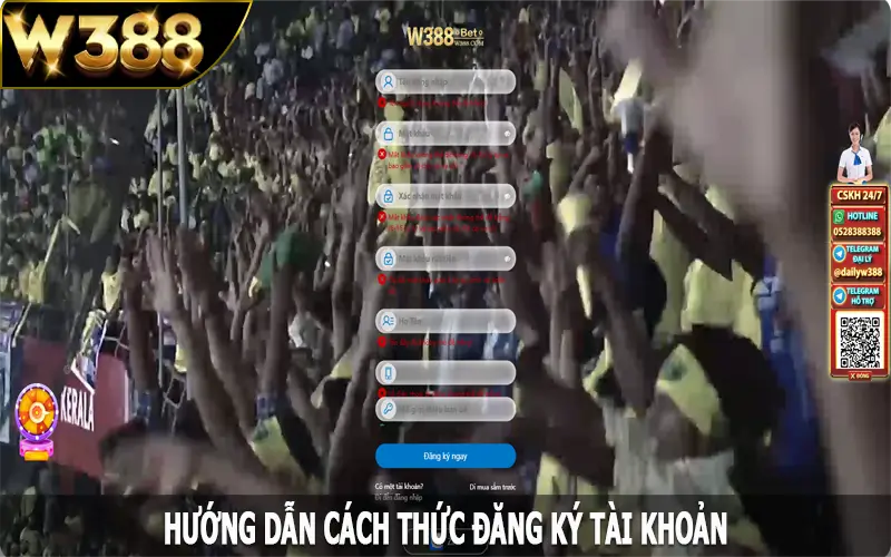 Hướng dẫn cách thức đăng ký W388 dễ dàng, hiệu quả