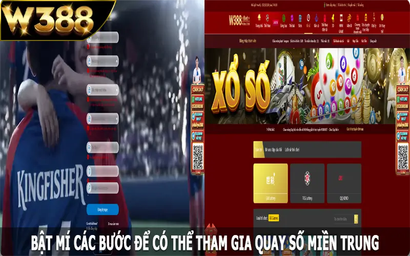 Bật mí các bước để có thể tham gia quay số miền Trung